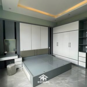 Combo Giường Ngủ Tủ Quần Áo Cao Cấp Sang Trọng